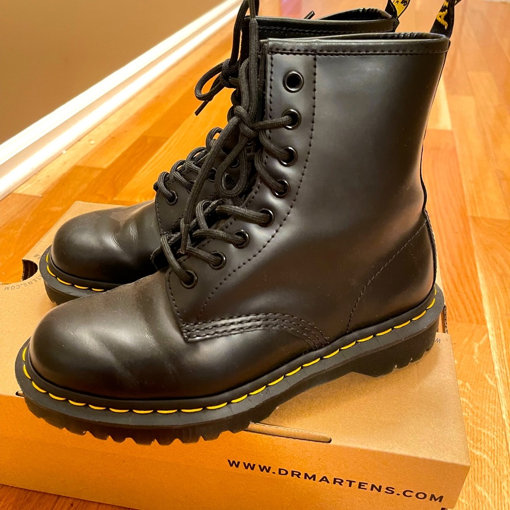Dr Martens 1460 Bex Size 7 Bought new, seldom worn. I would say Near Perfect